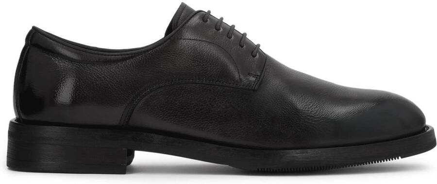 Kazar Black leather basic shoes