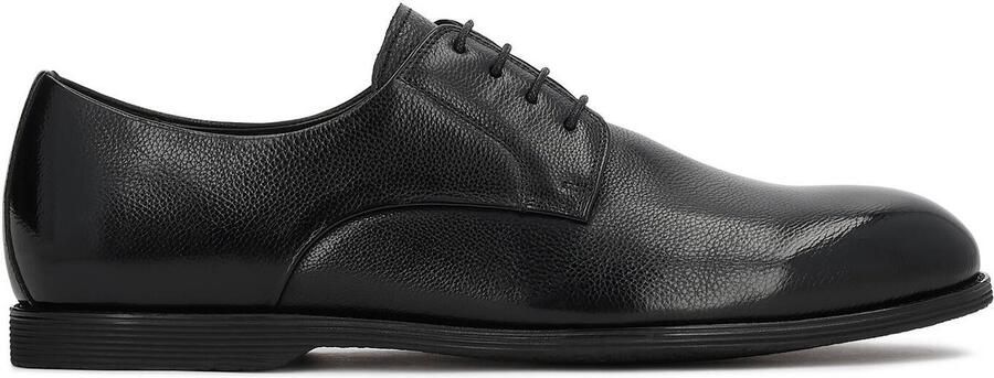 Kazar Black leather derby shoes