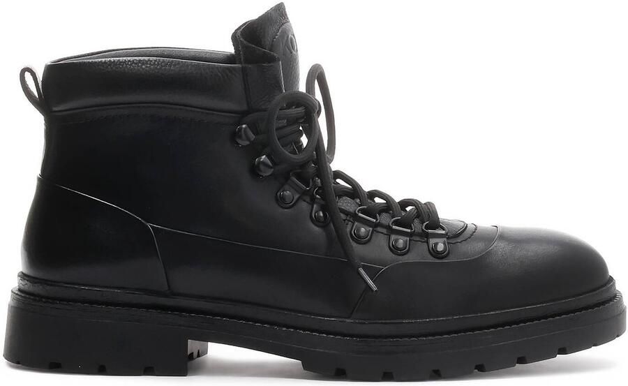 Kazar Black men's natural leather boots
