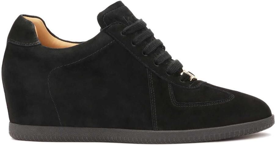 Kazar Zwarte sneakers op een verborgen anker