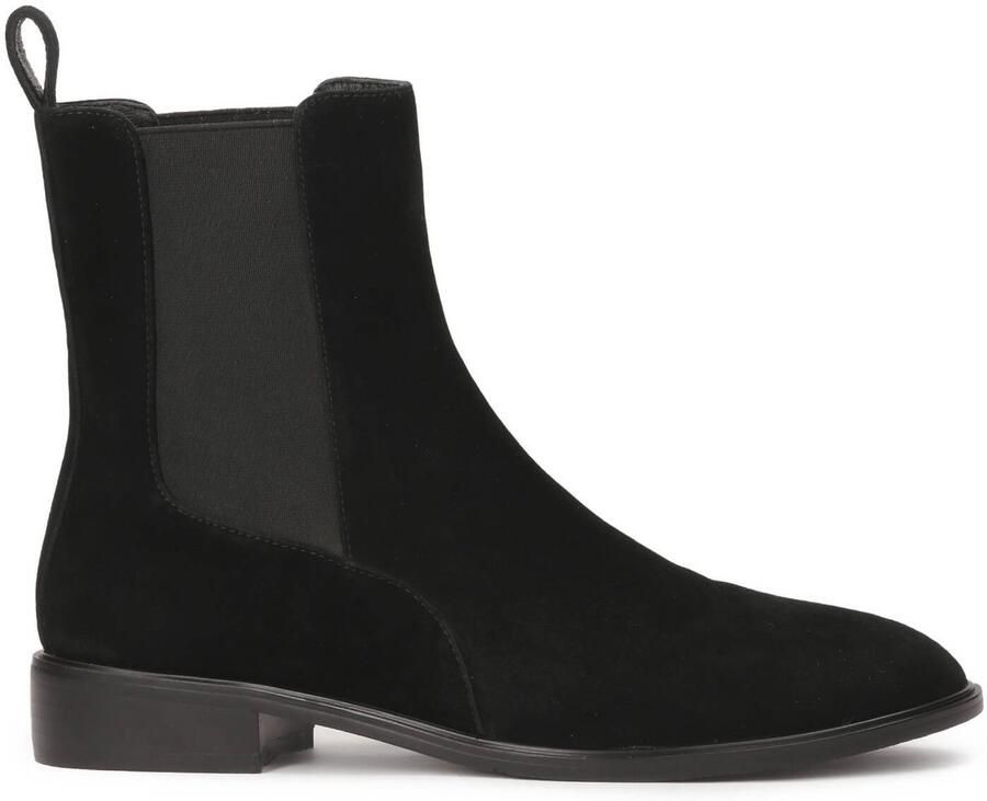 Kazar Black suede Chelsea boots