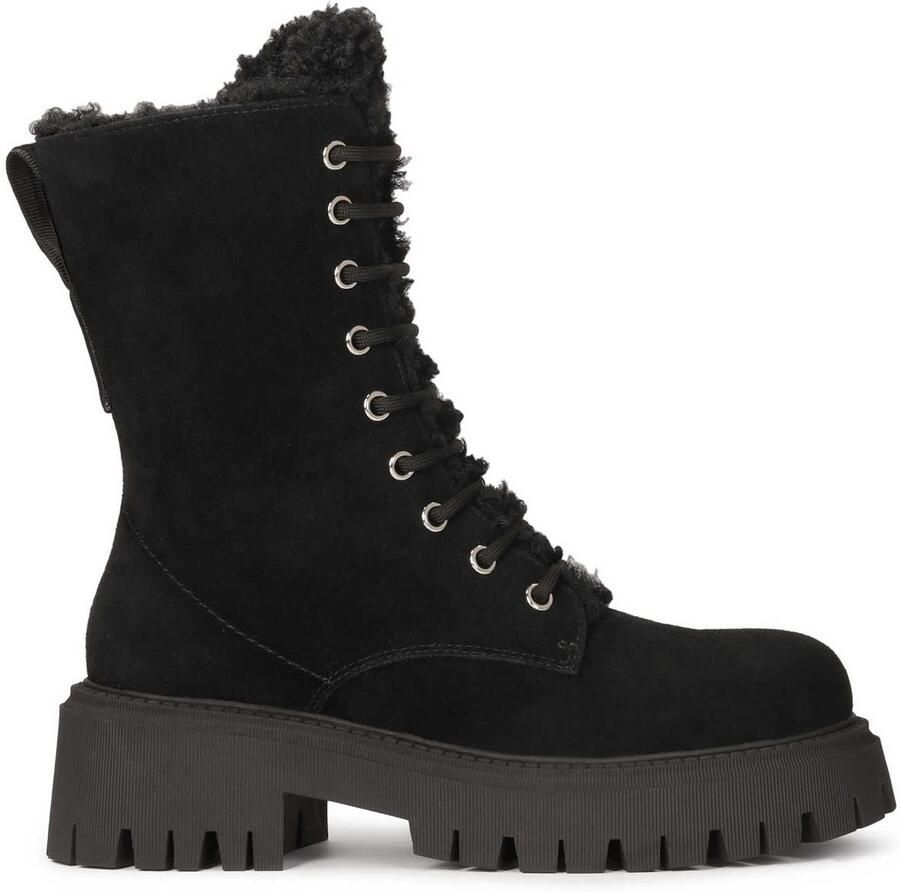 Kazar Boots with high suede upper
