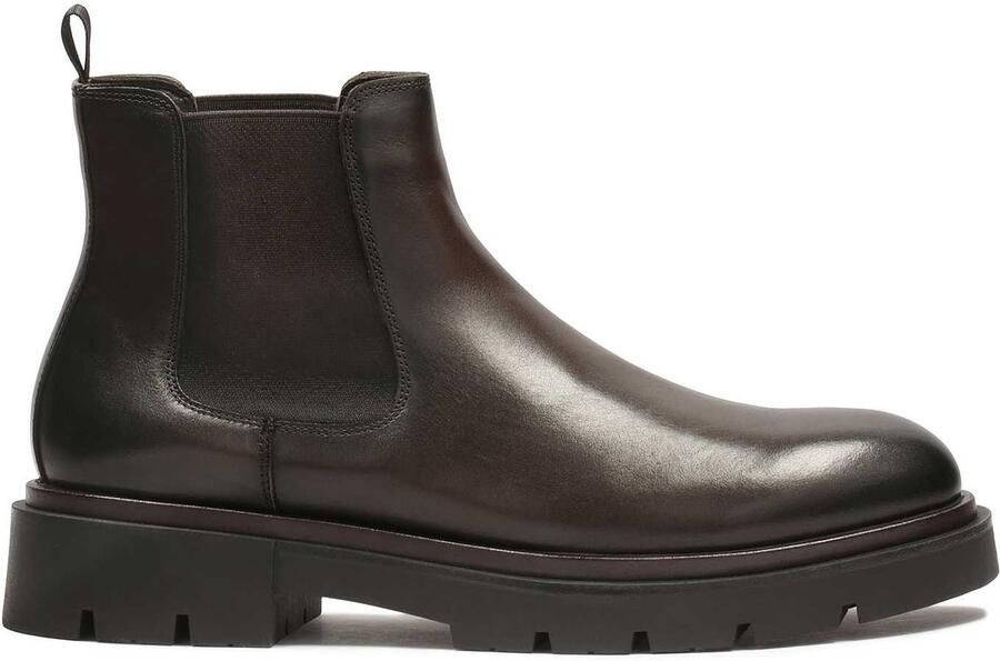 Kazar Bruine pantoffels met een dikke zool Brown Heren