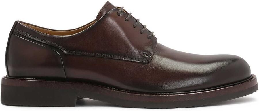 Kazar Brown derby in natural leather