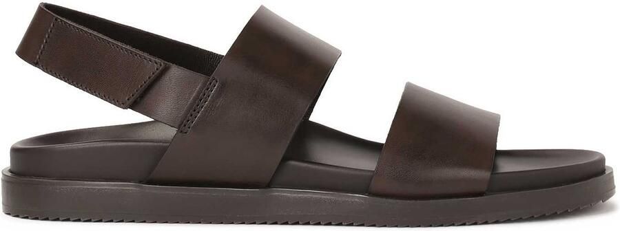 Kazar Brown leather men's sandals