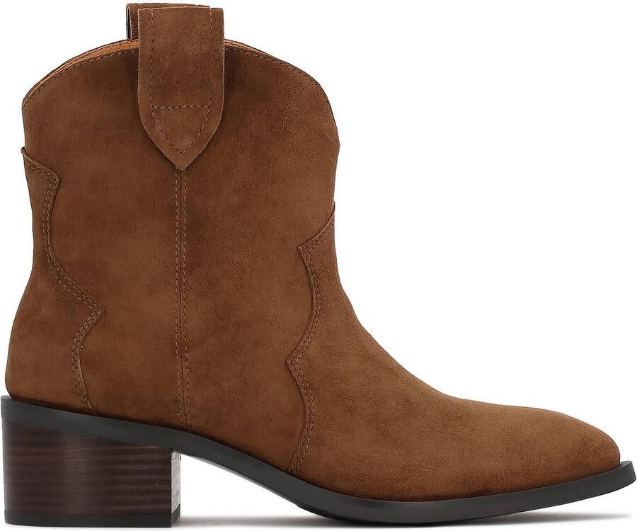 Kazar Brown suede cowboy style boots