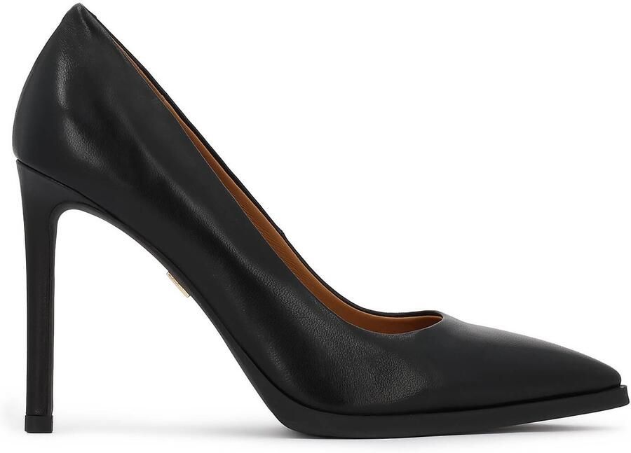 Kazar Classic black leather pumps