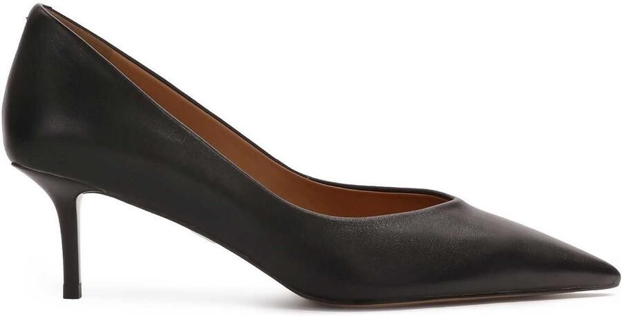 Kazar Classic black pointed-toe pumps