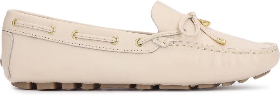 Kazar Classic leather moccasins with thong