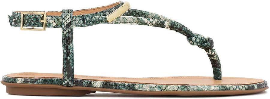 Kazar Flip flop sandals in a unique pattern