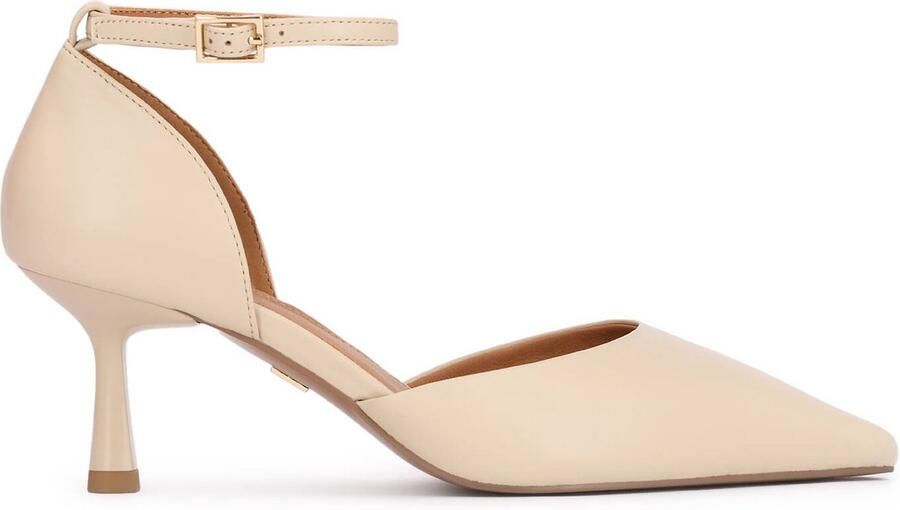 Kazar Full heel pumps with a strap around the ankle