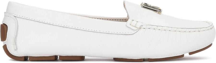 Kazar Gebroken witte mocassins voor dames - Foto 2