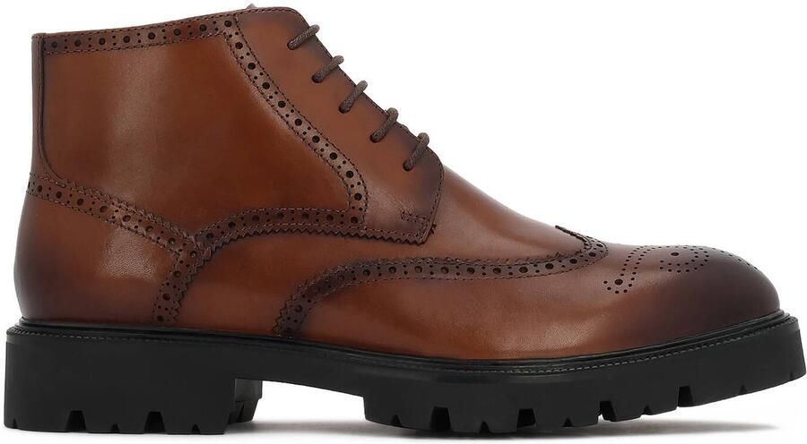 Kazar Lace-up leather boots for men