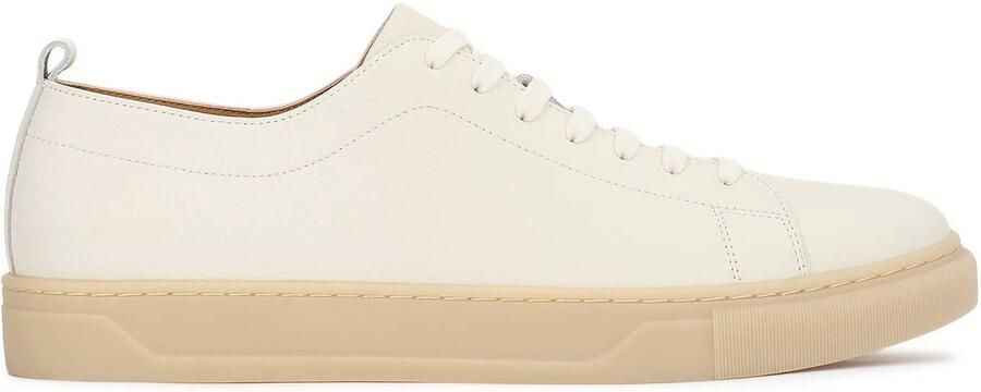 Kazar Leather sneakers with contrasting sole