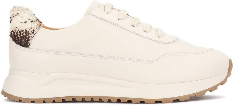 Kazar Leather sneakers with decorative heel counter