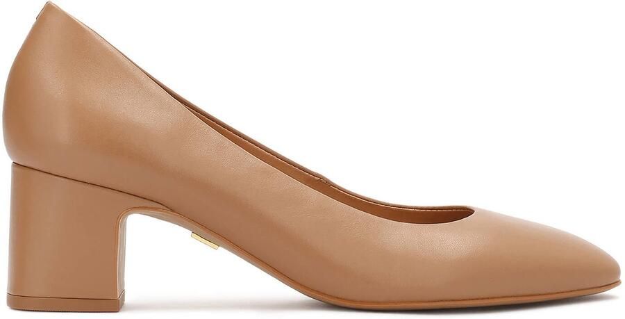 Kazar Light brown pumps with comfort insole