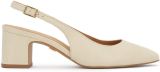 Kazar Light leather slingback pumps - Beige