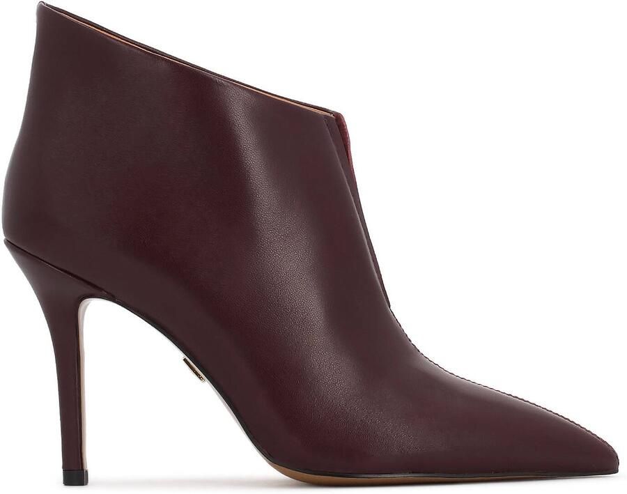 Kazar Maroon boots with low upper