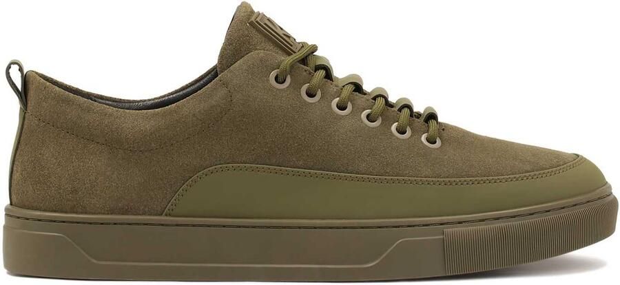 Kazar Heren sneakers in khaki kleur