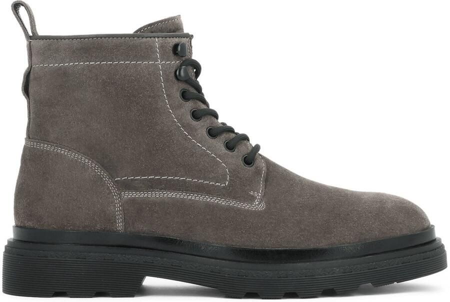 Kazar Men's taupe-colored suede boots