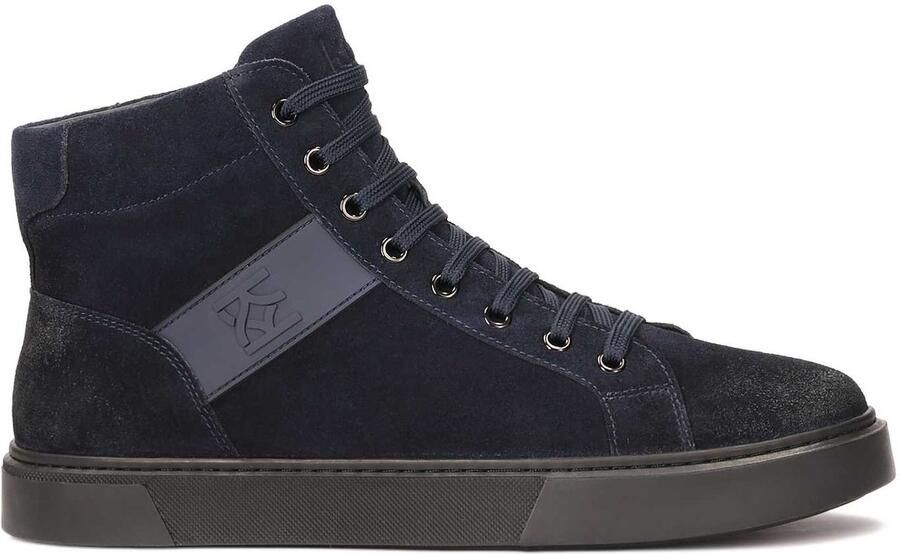 Kazar Navy blue high top sneakers