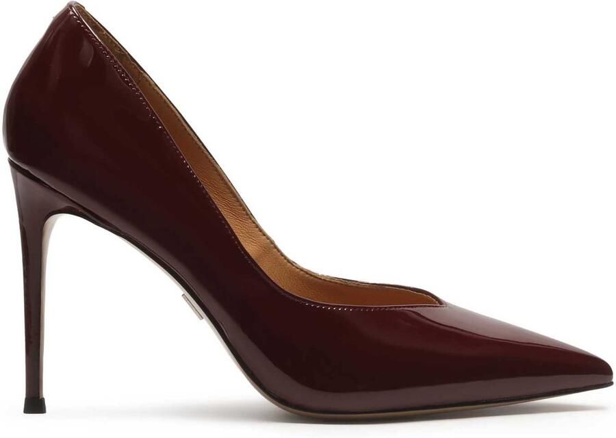 Kazar Patent leather burgundy pumps