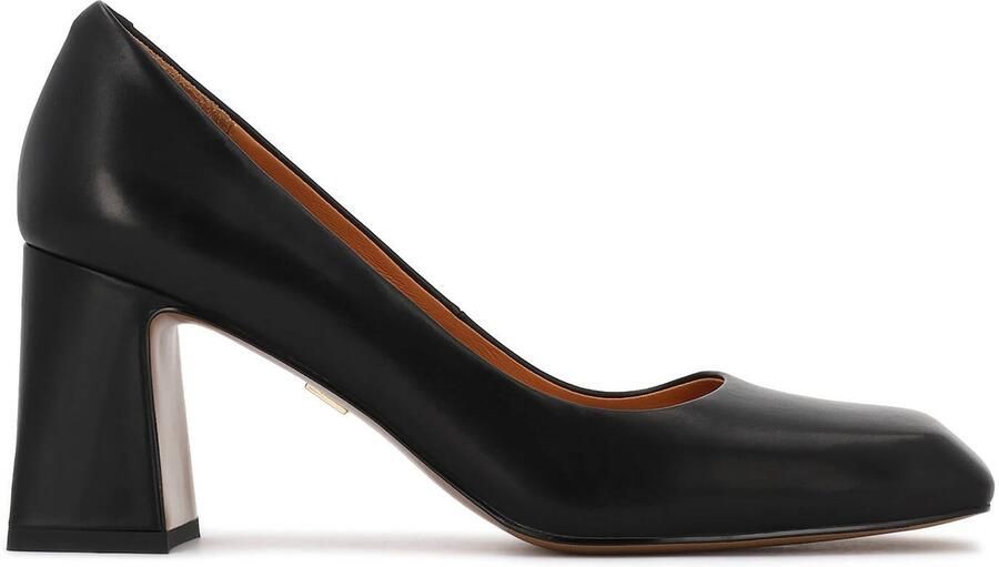 Kazar Patent leather pumps with square toes