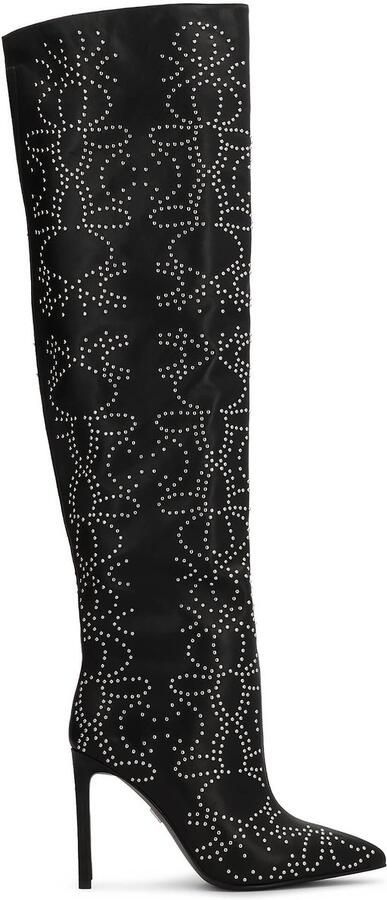 Kazar Rivet patterned leather musketeers