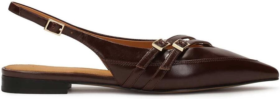 Kazar Slingback pumps on a flat sole