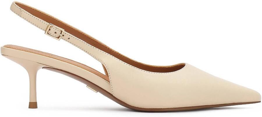 Kazar Slingback pumps with square heel