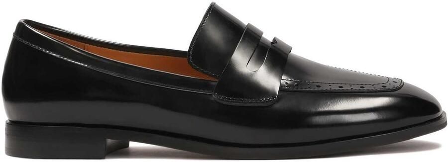 Kazar Zwarte loafers-stijl halfschoenen