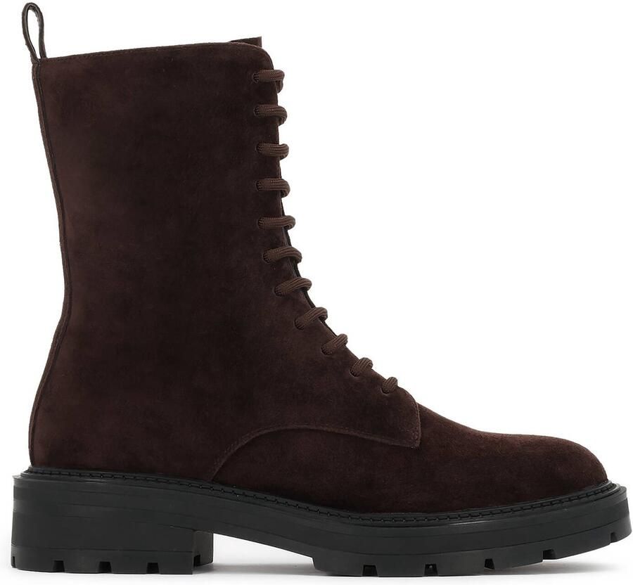 Kazar Suède laarzen met hoge schacht