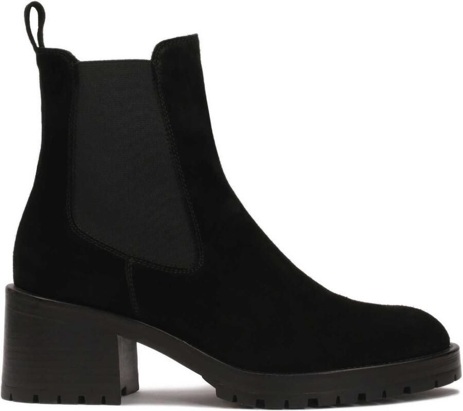 Kazar Suede boots with zipper