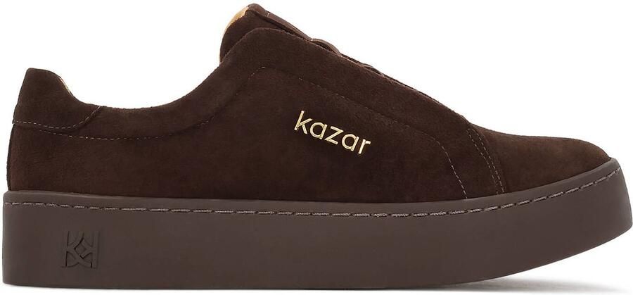 Kazar Suede brown sneakers