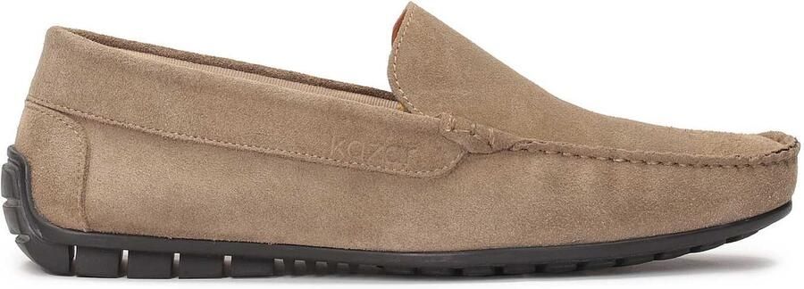 Kazar Suède mocassins in taupe kleur Beige Heren