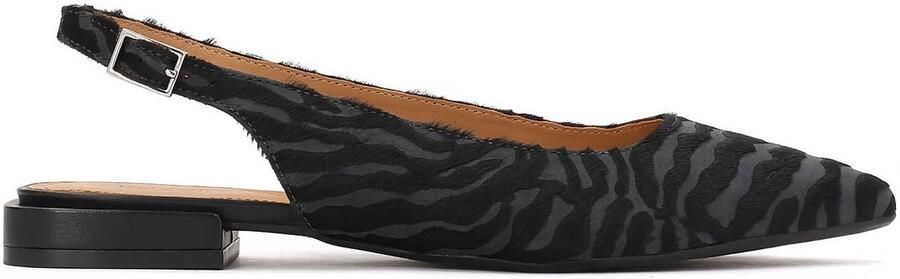 Kazar Zebra pattern flat pumps