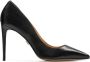 Kazar Zwarte stiletto's van graanleer Black Dames - Thumbnail 1