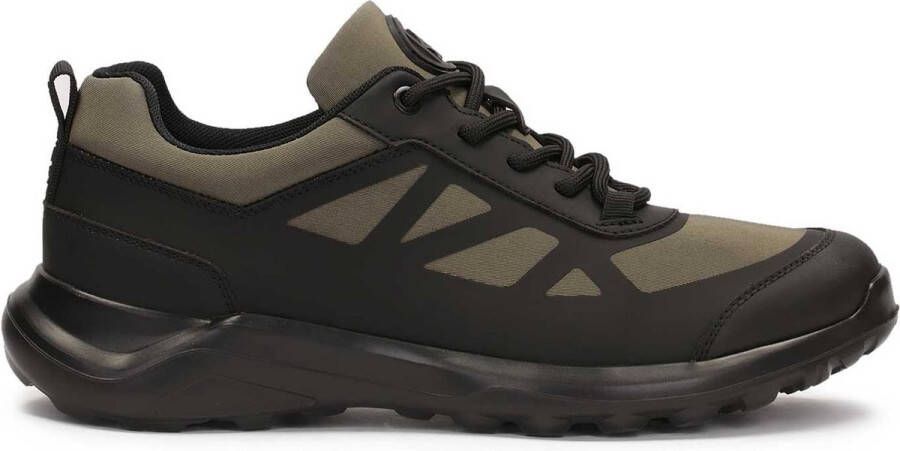 Kazar Lace-up men's half shoes made of combined materials