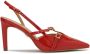 Kazar Gelakte rode slingback pumps Red Dames - Thumbnail 1