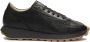 Kazar Dames leren sneakers met een geribbelde zool Black Dames - Thumbnail 1