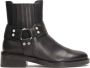 Kazar Leather boots in cowboy style - Thumbnail 1
