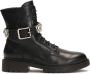 Kazar Leather boots with detachable decorated strap - Thumbnail 2