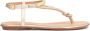 Kazar Leren platte sandalen Yellow Dames - Thumbnail 1