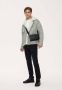 Kazar Moderne Leren Sneakers Trendy Design Black Heren - Thumbnail 6