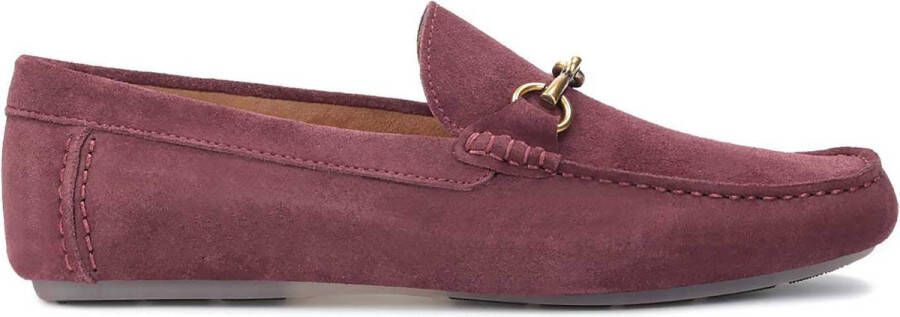 Kazar Mocassins marron pour hommes avec décoration en métal