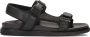 Kazar Heren leren sandalen met verstelbare banden Black Heren - Thumbnail 1