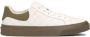 Kazar Men's leather sneakers with embossed logo - Thumbnail 1