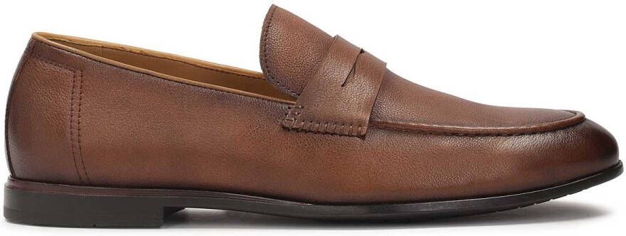 Kazar Heren instap leren halfschoenen Brown Heren