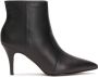 Kazar Minimalist black boots with pointy toes - Thumbnail 1