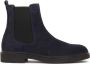 Kazar Marineblauwe suède pantoffels Blue Heren - Thumbnail 1